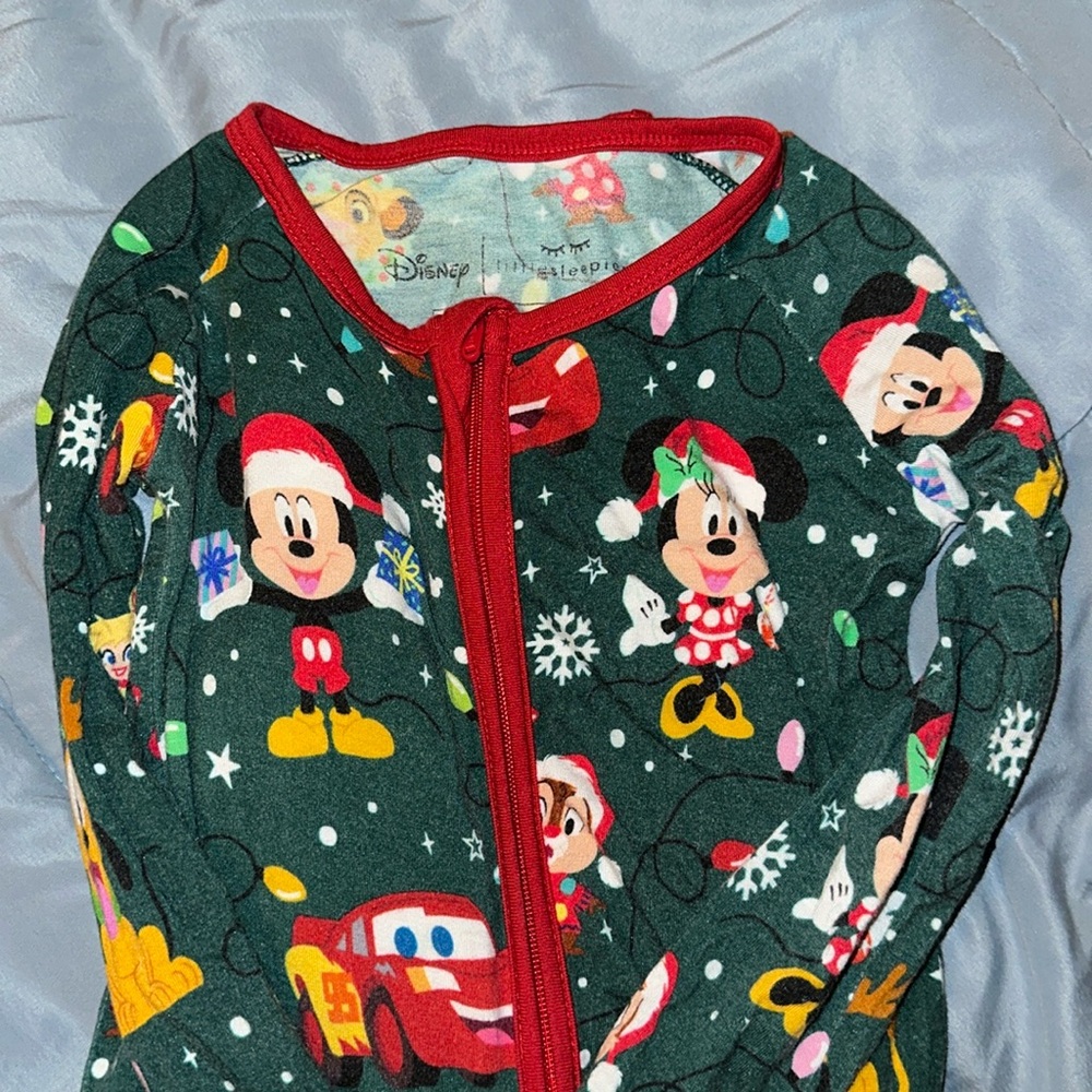 Little Sleepies Disney Christmas Zippy